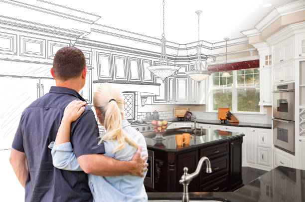 Professional Kitchen Renovation technician working in Clarksburg, MD